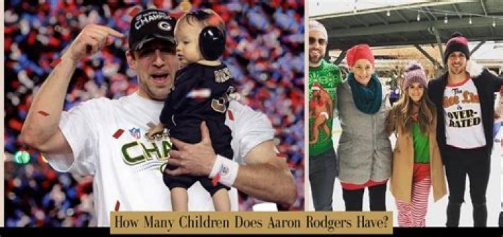 How many children does Aaron Rodgers have?