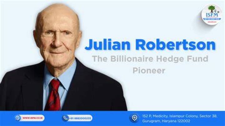
How Much Money Does Julian Robertson Make? Latest Income Salary

