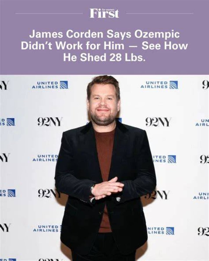 James Corden Opens Up About The ‘Stigma’ Against Men Who Care About Health That’s Stopped Him From Losing Weight Until Now!