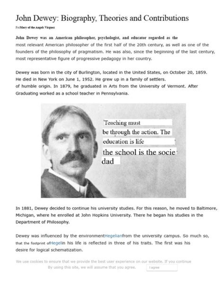 John Dewey Biography - Facts, Childhood, Family Life & Achievements of Philosopher