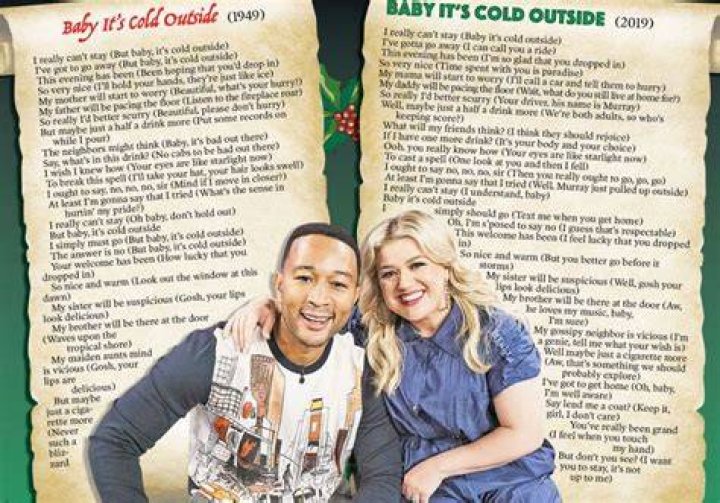 John Legend & Kelly Clarkson’s 2019 Woke Version of Baby, It’s Cold Outside Is Here And The Reviews Are Terrible