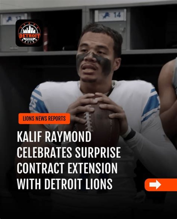 Kalif Raymond contract, salary and net worth explored