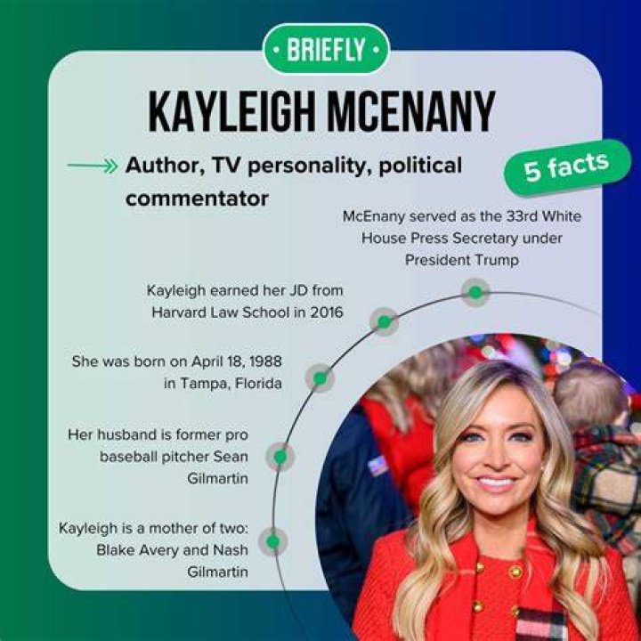 Kayleigh McEnany career earnings and networth