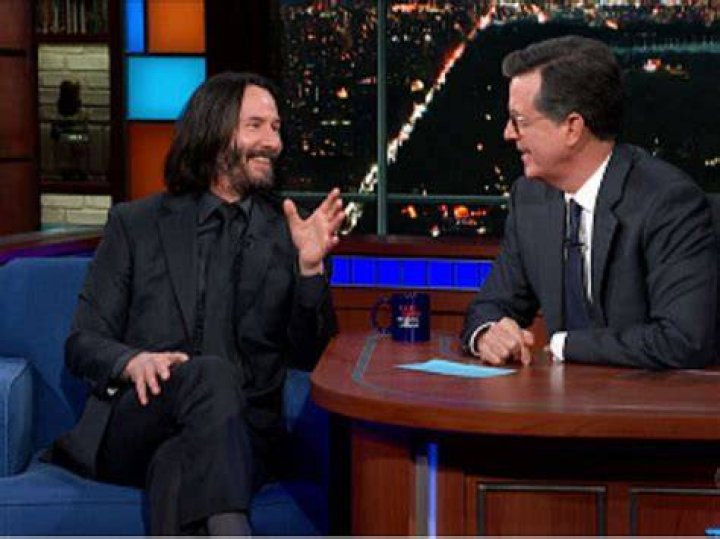 Keanu Reeves What Happens When We Die Theory Goes Viral – Watch His Video With Stephen Colbert Here