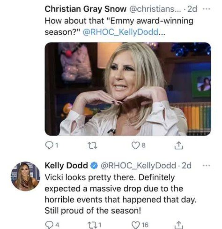 Kelly Dodd Thinks RHOC Ratings Will Be Better Than Any Other Season Because Of Vicki Gunvalson’s Demotion