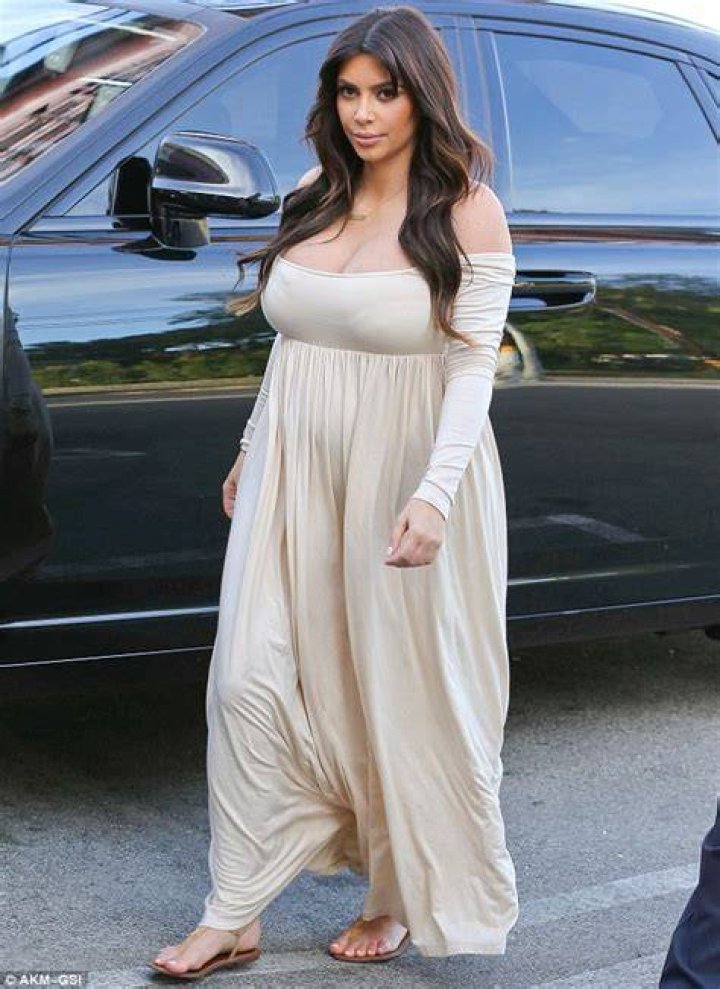 Kim Kardashian Flashes Her Thong As Her Givenchy Dress Struggles To Contain Her Curves