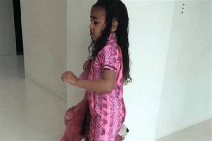 Kim Kardashian Shares Photos Of North West’s Meltdown Over Pink Snakeskin Boots