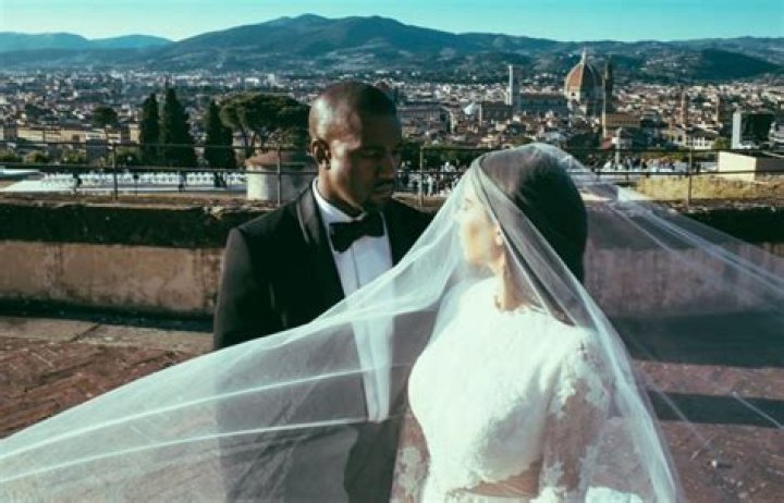 Kim Kardashian-West Shares Wedding Photos On Her Five Year Anniversary With Kanye West