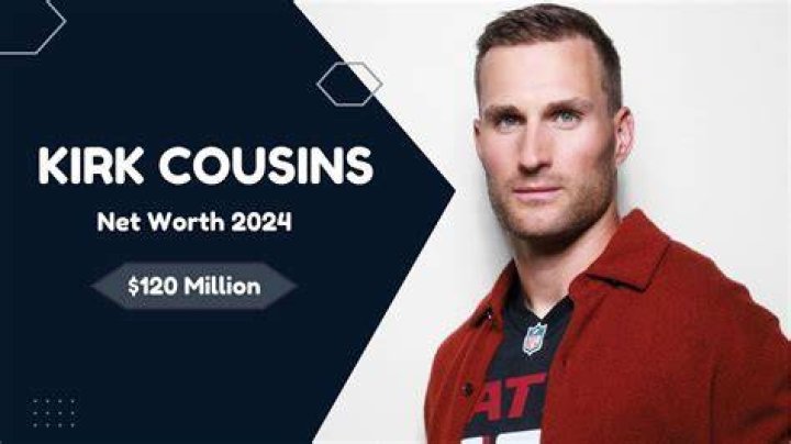 Kirk Cousins contract, salary, team, net worth, wife, kids, fantasy