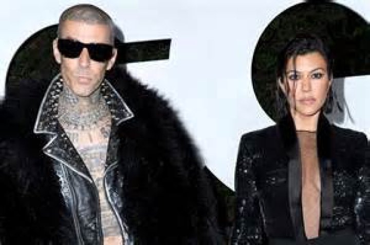 Kourtney Kardashian shares PDA-filled photos from her Vegas ‘wedding’ to Travis Barker