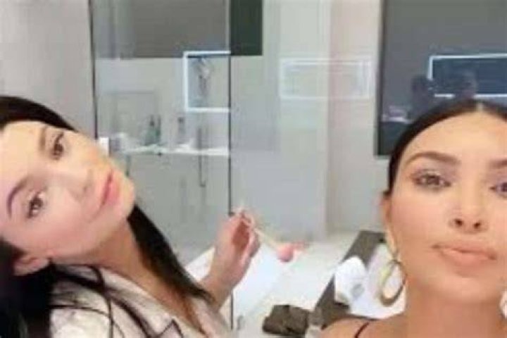 Kylie Jenner Does Kim Kardashian’s Makeup As Birthday Girl Turns 39-Years-Old On Monday