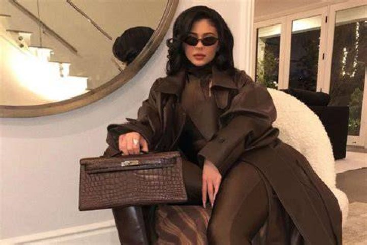 Kylie Jenner Stuns In Chocolate-Brown Outfit