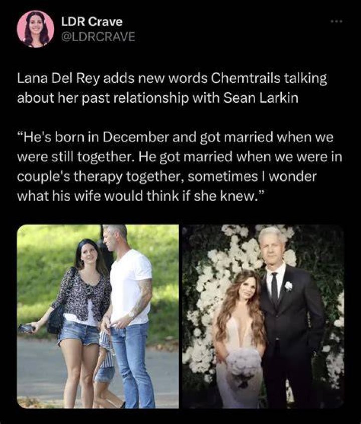 Lana Del Ray Pictured With New Boyfriend Sean Larkin