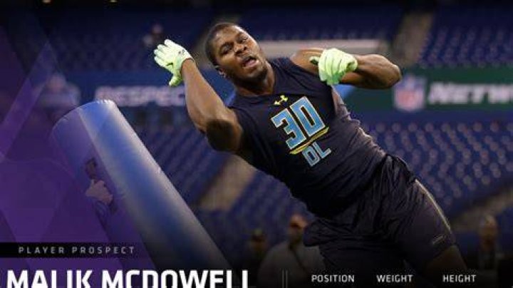 Malik McDowell Draft profile, wife, kids, Browns, Sacks, salary, net worth