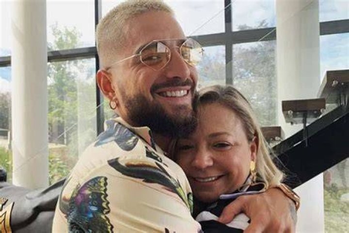 Maluma Defends Picture Showing Him Kissing His Mother, Marlli Arias, On The Lips — ‘It Is A Cultural Thing’