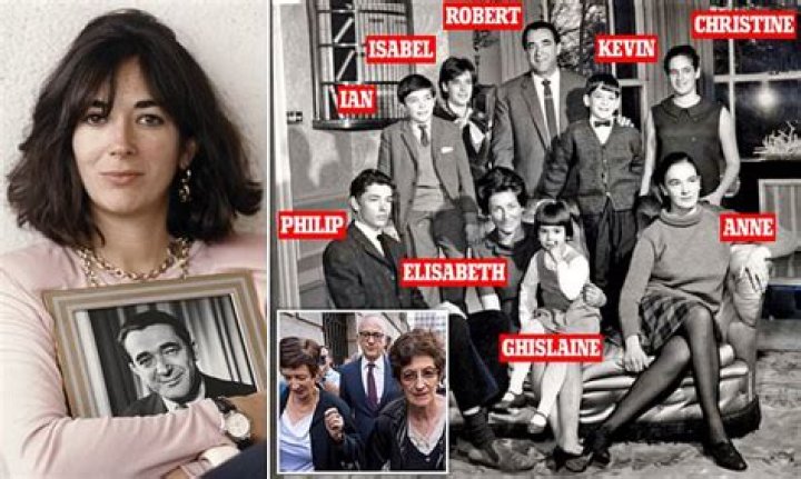 Meet the 9 siblings of Ghislaine Maxwell