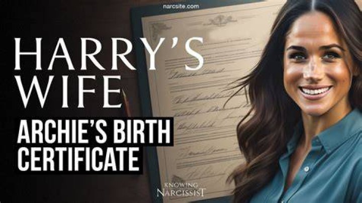 Meghan Markle’s Title On Son Archie’s Birth Certificate Is ‘Princess’ – Here’s Why!