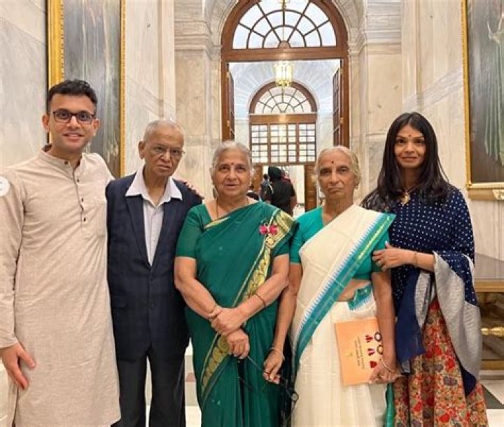 N.r. Narayana Murthy: Who is Akshata Murthy father?