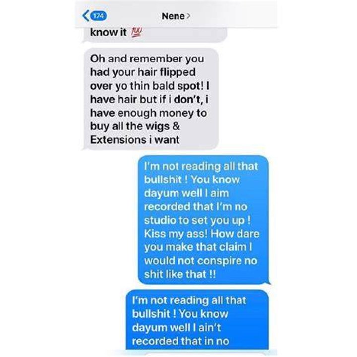 Nene Leakes Responds After Porsha Williams Makes Her ‘Fat-Shaming’ Texts Public!
