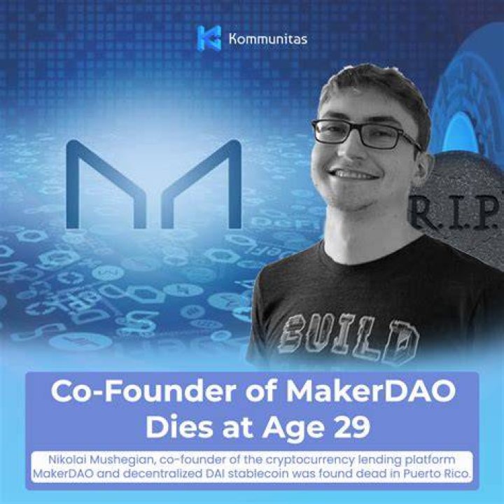 Nikolai Mushegian Found Dead in San Juan, Puerto Former MakerDAO co- Founder