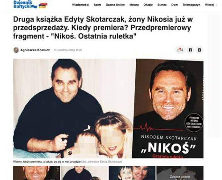 Nikos Skotarczak children: Piotr Skotarczak, Natalia Skotarczak