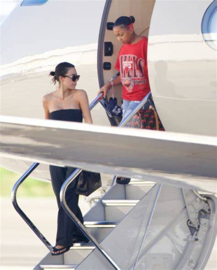 North West borrowed her mom Kim Kardashian’s private jet