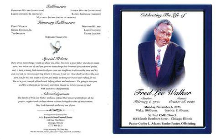 Obituary | Walker Farriel Funeral Service