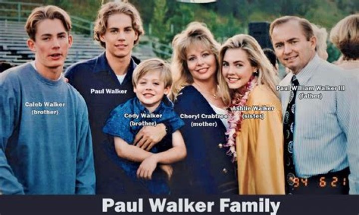 Paul Walker family, wife, children, parents, siblings