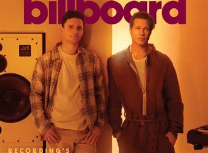 Presenting This Month’s Issue Of Billboard Is Brad Pitt And French Producer Damien Quintard