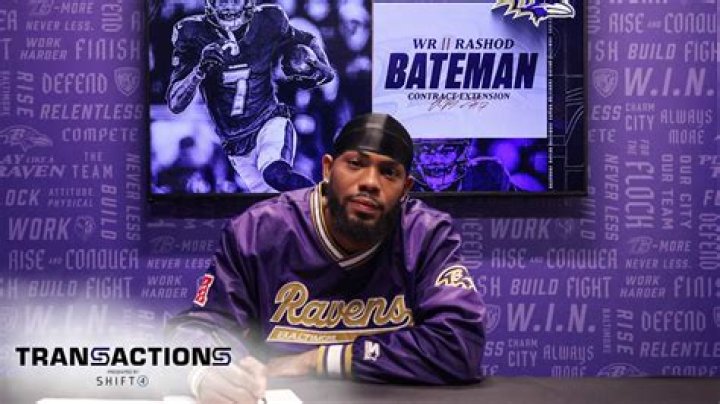 Rashod Bateman contract, salary and net worth explored