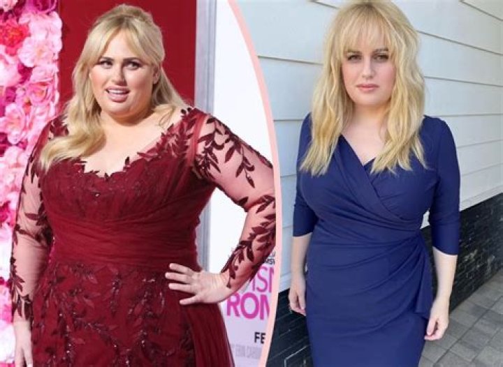 Rebel Wilson Shows Off Amazing 60 Pound Weight Loss In Black Swimsuit While At The Beach!