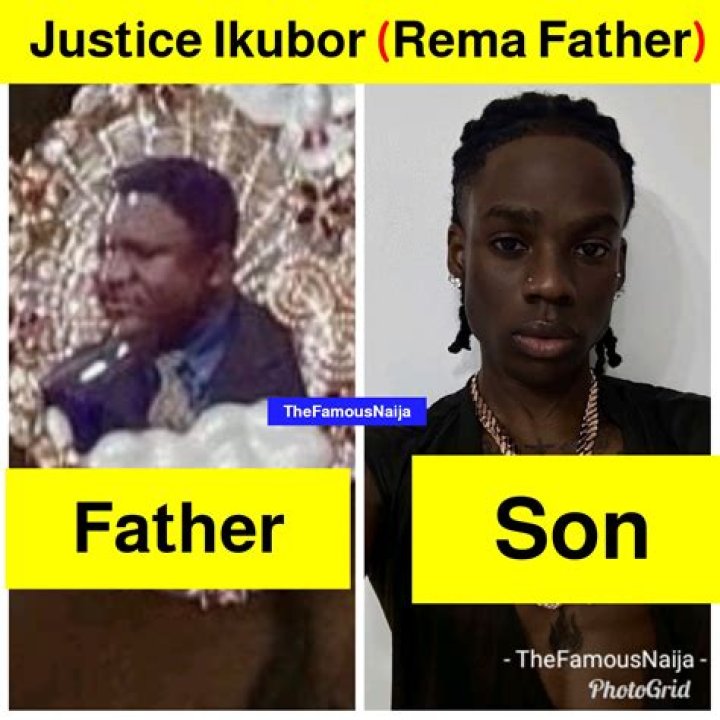 Rema parents: Meet Justice Ikubor