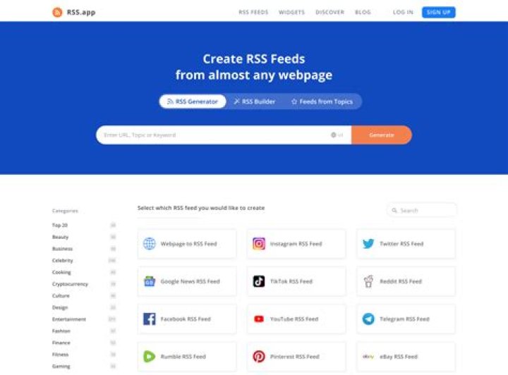RSS Feeds