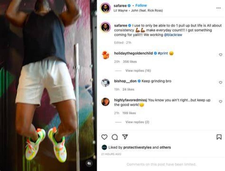 Safaree Shows Fans Some Amazing Products To Use When Exercising – Check Them Out In This Clip