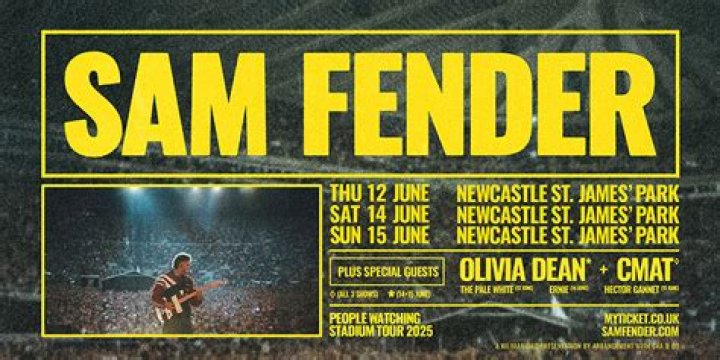Sam Fender house: Where does Sam Fender live?