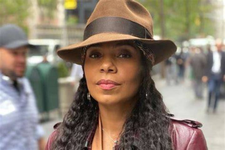Sanaa Lathan Breaks The Internet With Alluring Sheer Snake Bathing Suit Photos
