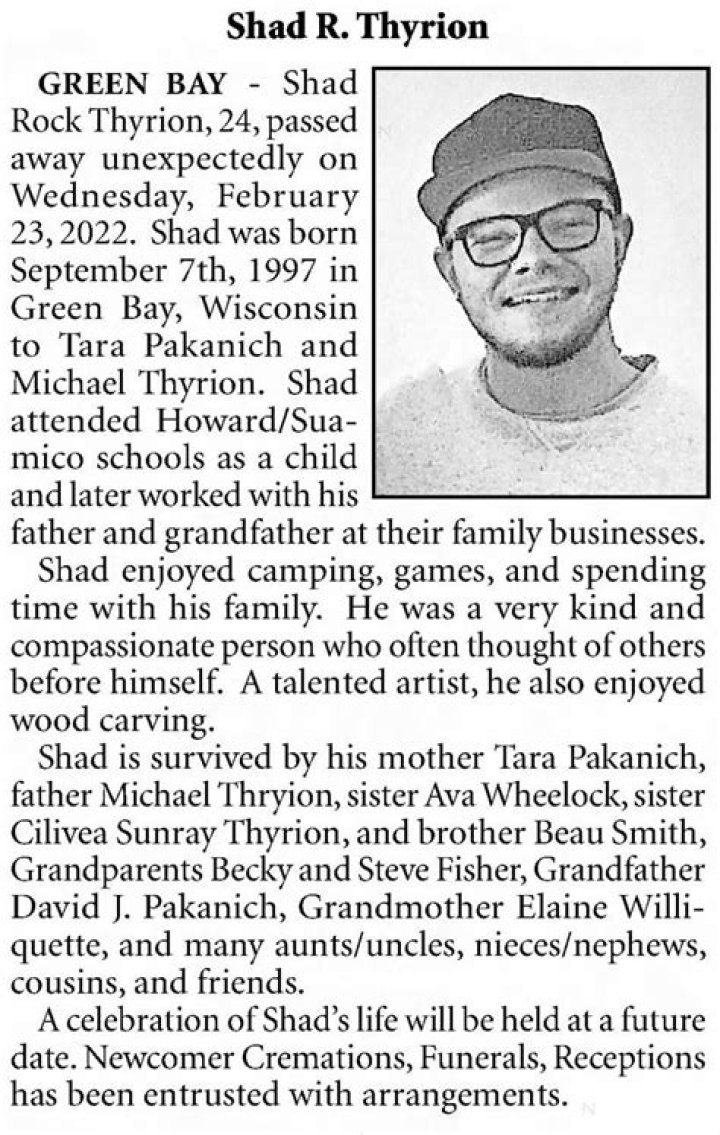 Shad Thyrion Wiki, Obituary, Age, Parents, Girlfriend & More