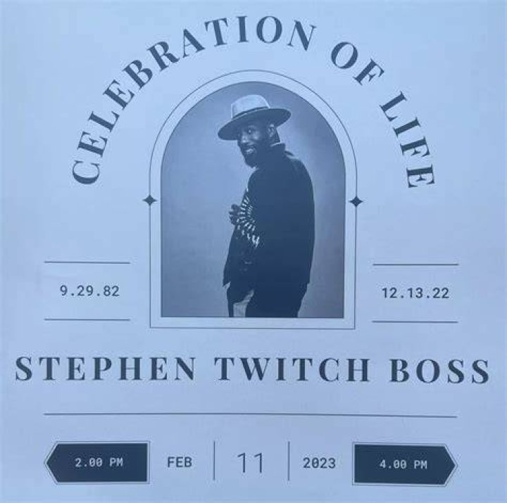 Stephen ‘tWitch’ Boss funeral date