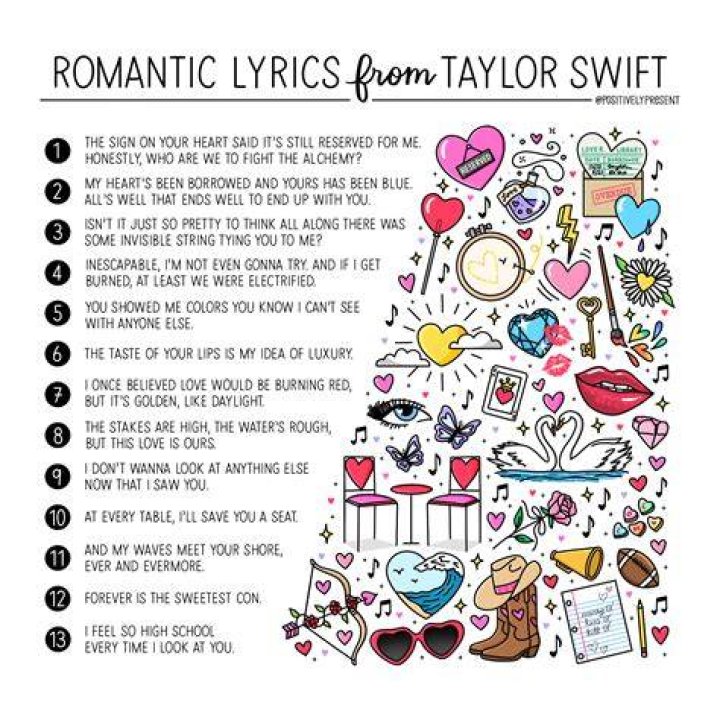 The 16 most gorgeous lyrics Taylor Swift has ever written about true love