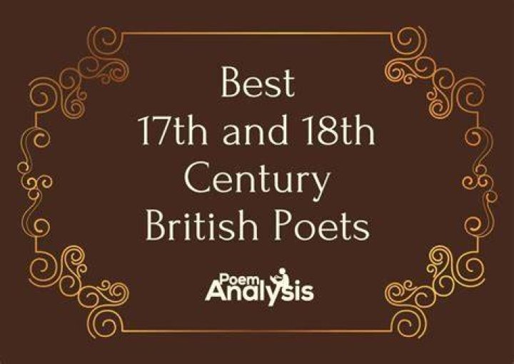 The Greatest 18th Century British Poets
