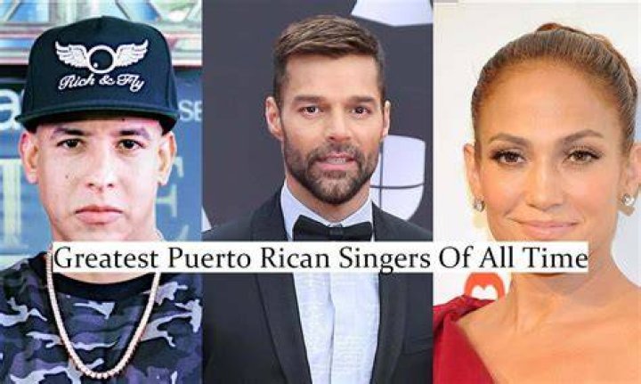 The Greatest Puerto Rican Pop Singers