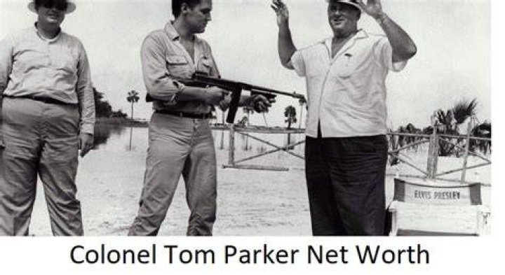 Tom Parker net worth at the time of his death