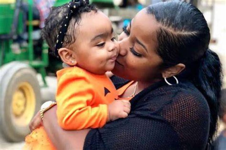 Toya Johnson Poses With Reign Rushing And Fans Cannot Have Enough Of The Baby Girl