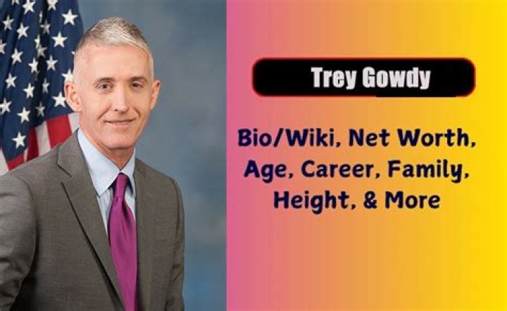 Trey Gowdy Biography - Facts, Childhood, Family Life & Achievements