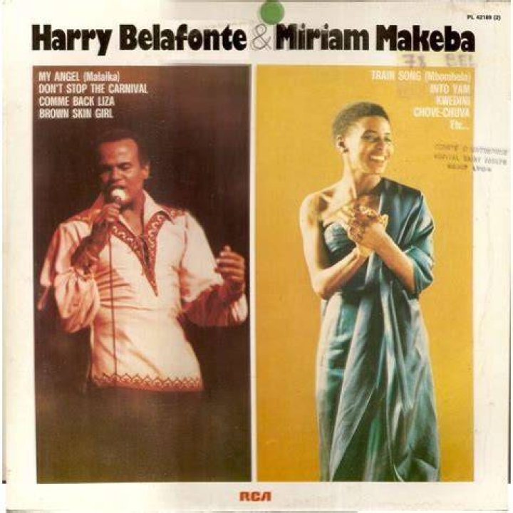 Was Miriam Makeba married to Harry Belafonte?