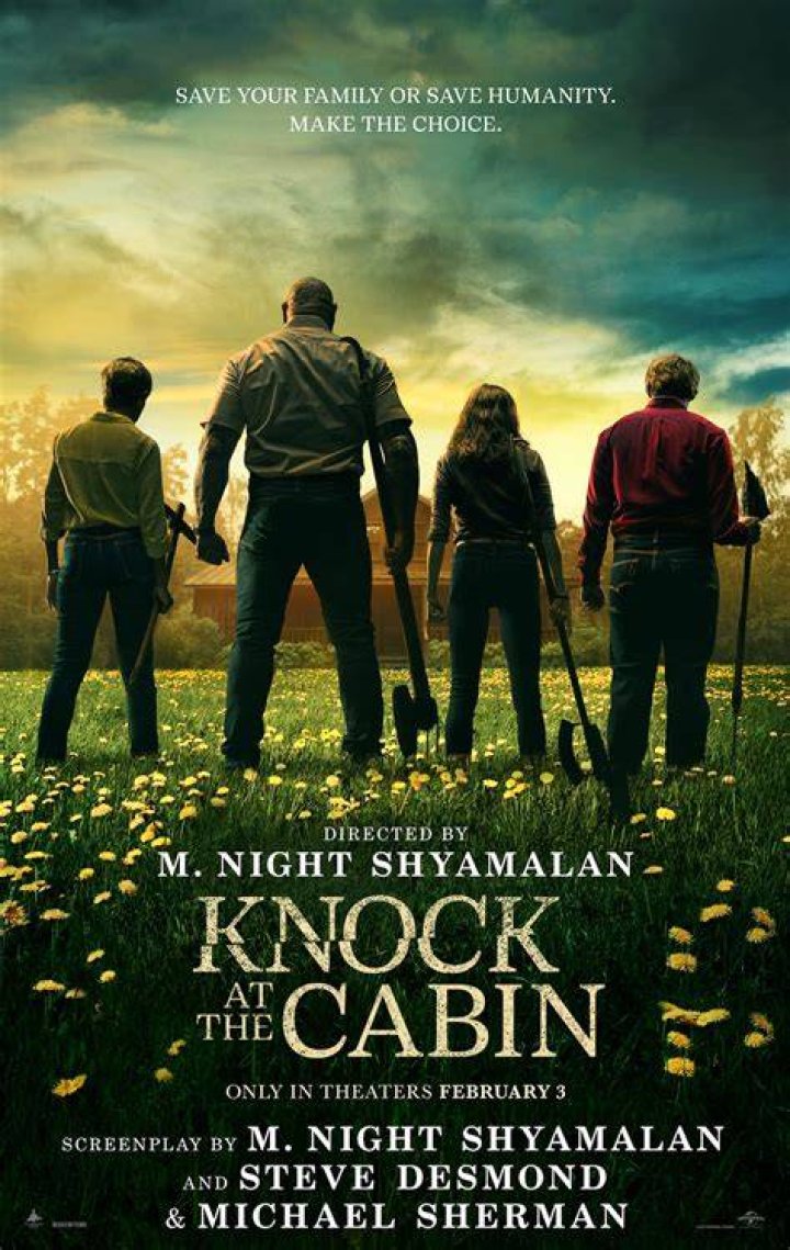 What book is M. Night Shayamalan’s ‘Knock at the Cabin’ based on?