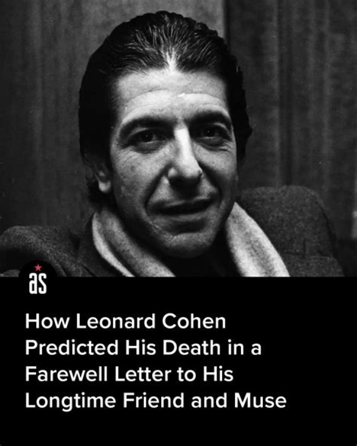 What caused Leonard Cohen’s death?