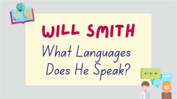 What languages does Will Smith speak? Can Will Smith speak Spanish?