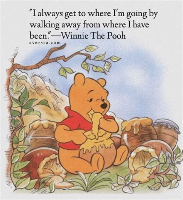 Where are you going today Pooh? – Celebrity