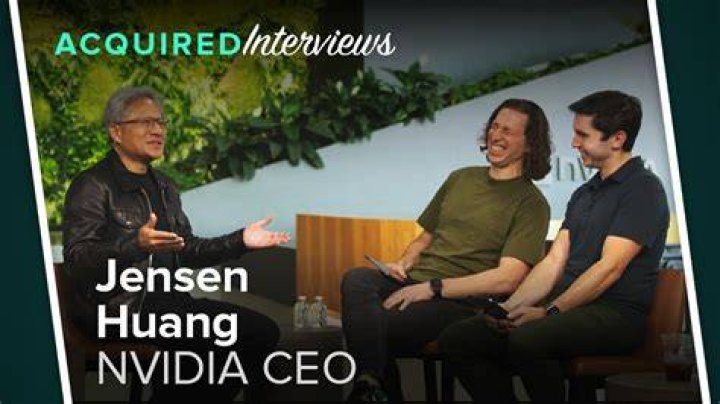Where did Jensen Huang go to college and high school?